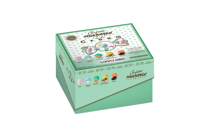 Confetti Maxtris BonBon Cream Compleanno incartati